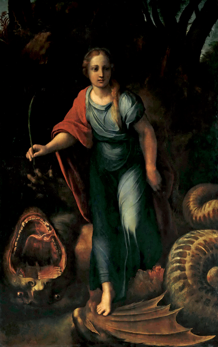   拉斐尔·桑西  Raffaello Santi —— 圣·玛格丽特